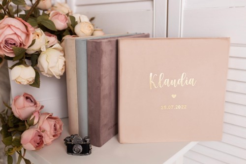 Album welurowy 24x24 cm personalizowany