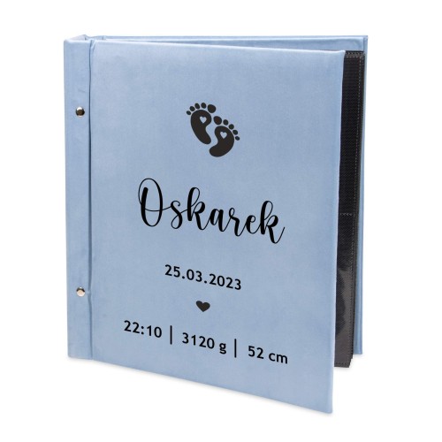 Welurowy Album 10x15/1 200 zdjęć dziecko