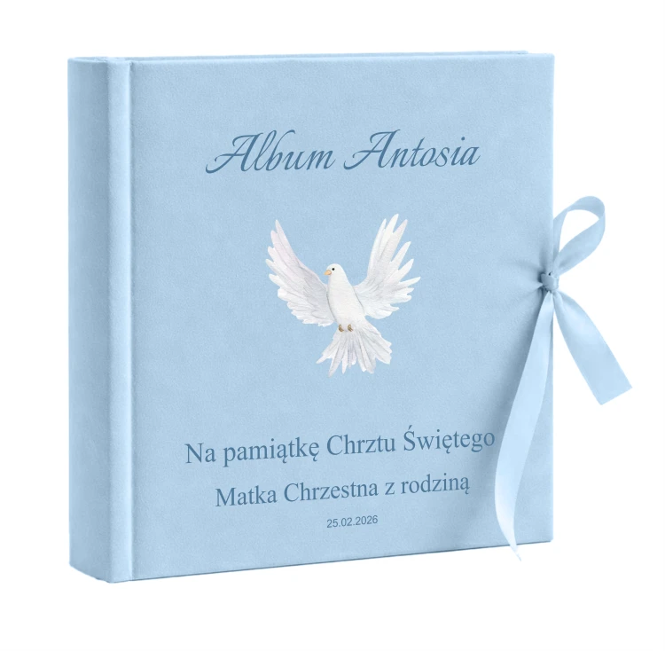 album na chrzes dla chłocpa